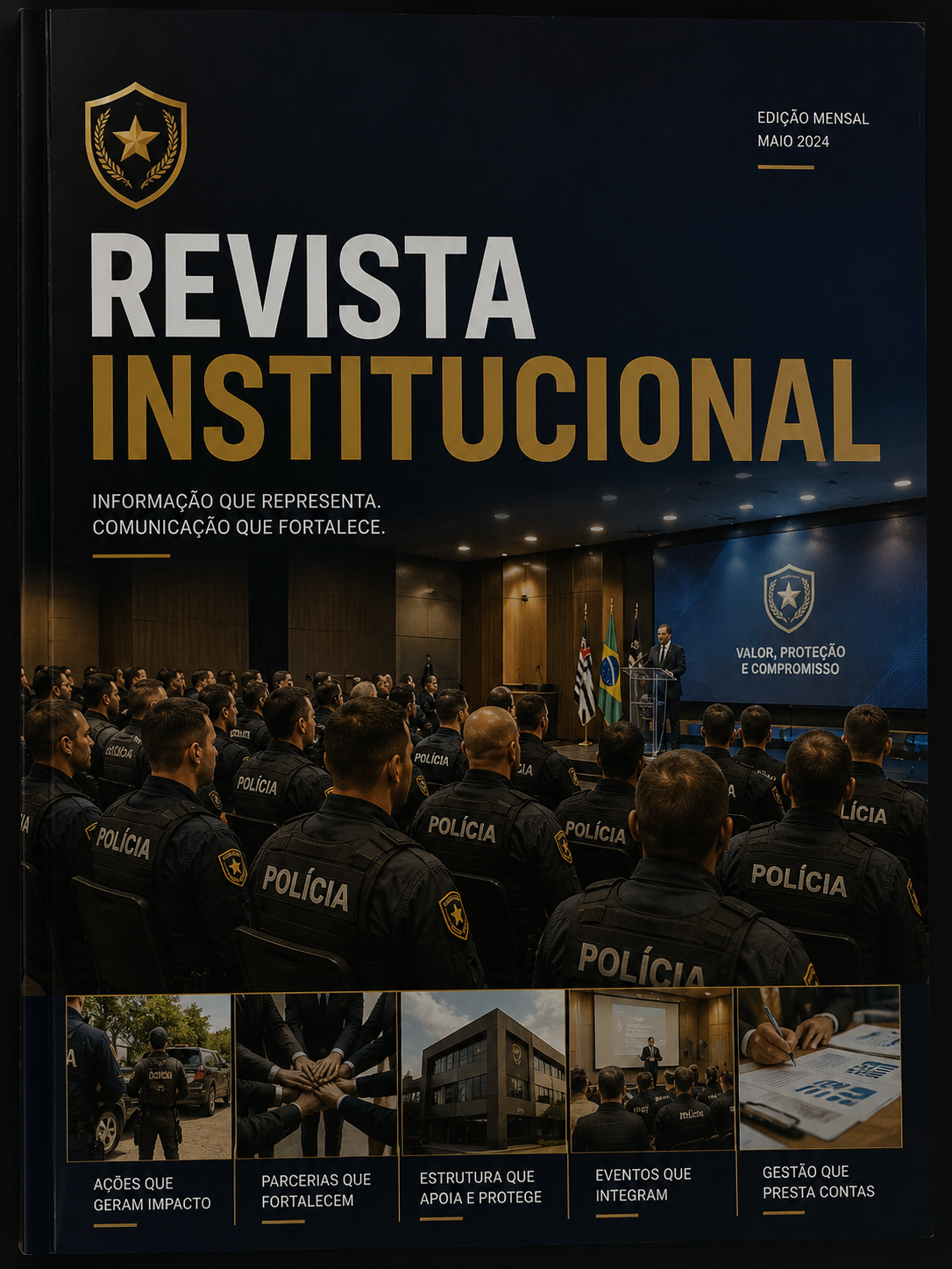 Capa da Revista Institucional ARKON